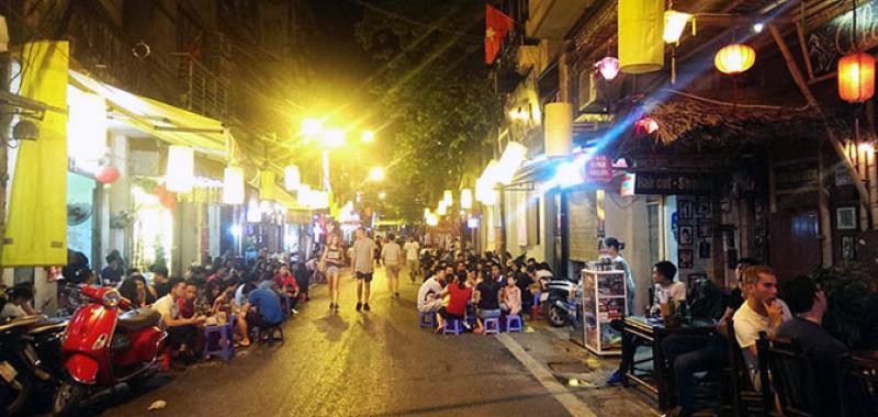 Hanoi de noche
